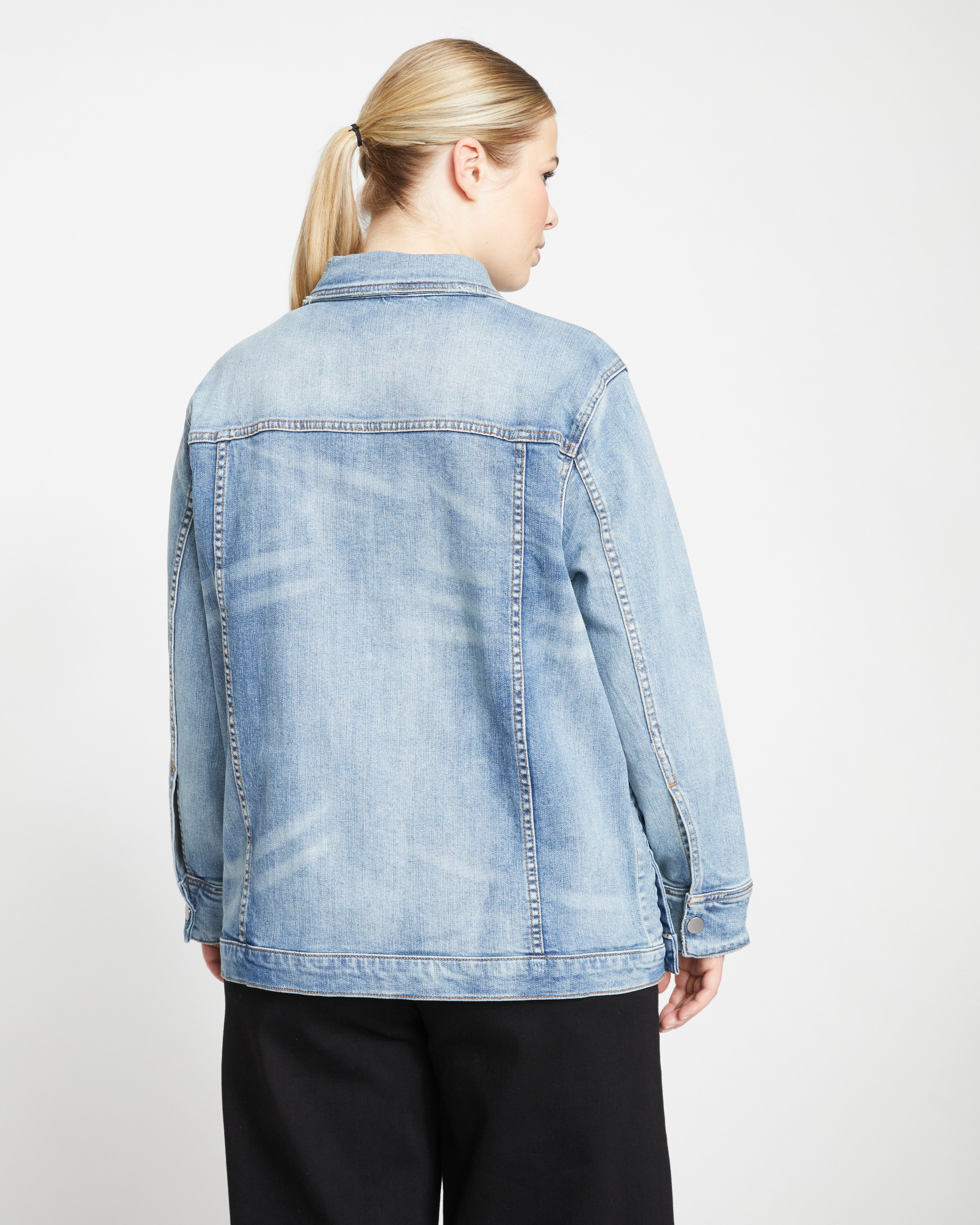 Denim Chore Jacket - Light Blue – Universal Standard