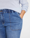 ComfortDenim Joggers - Western Blue Wash