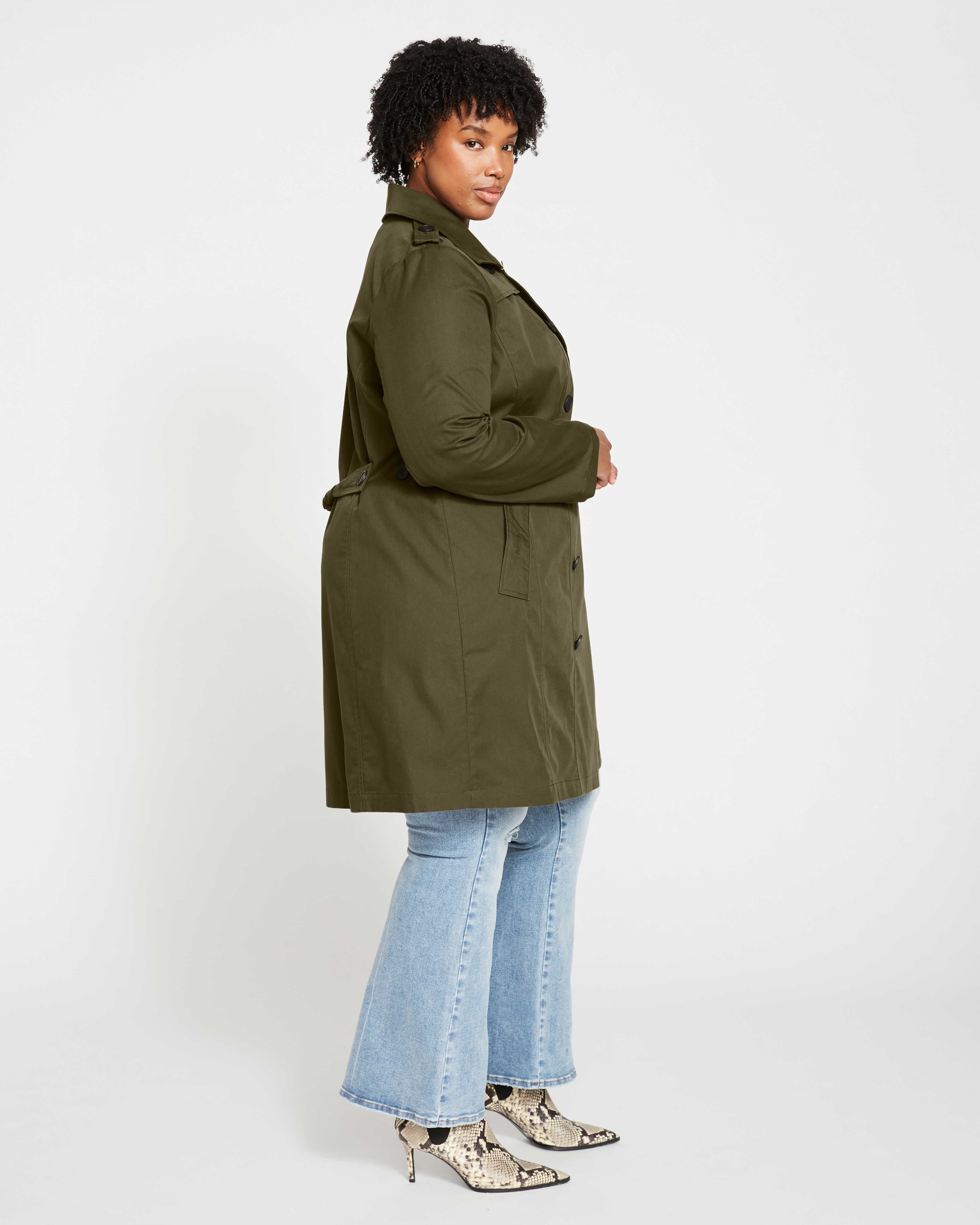 Derjon Trench Coat - Camo – Universal Standard