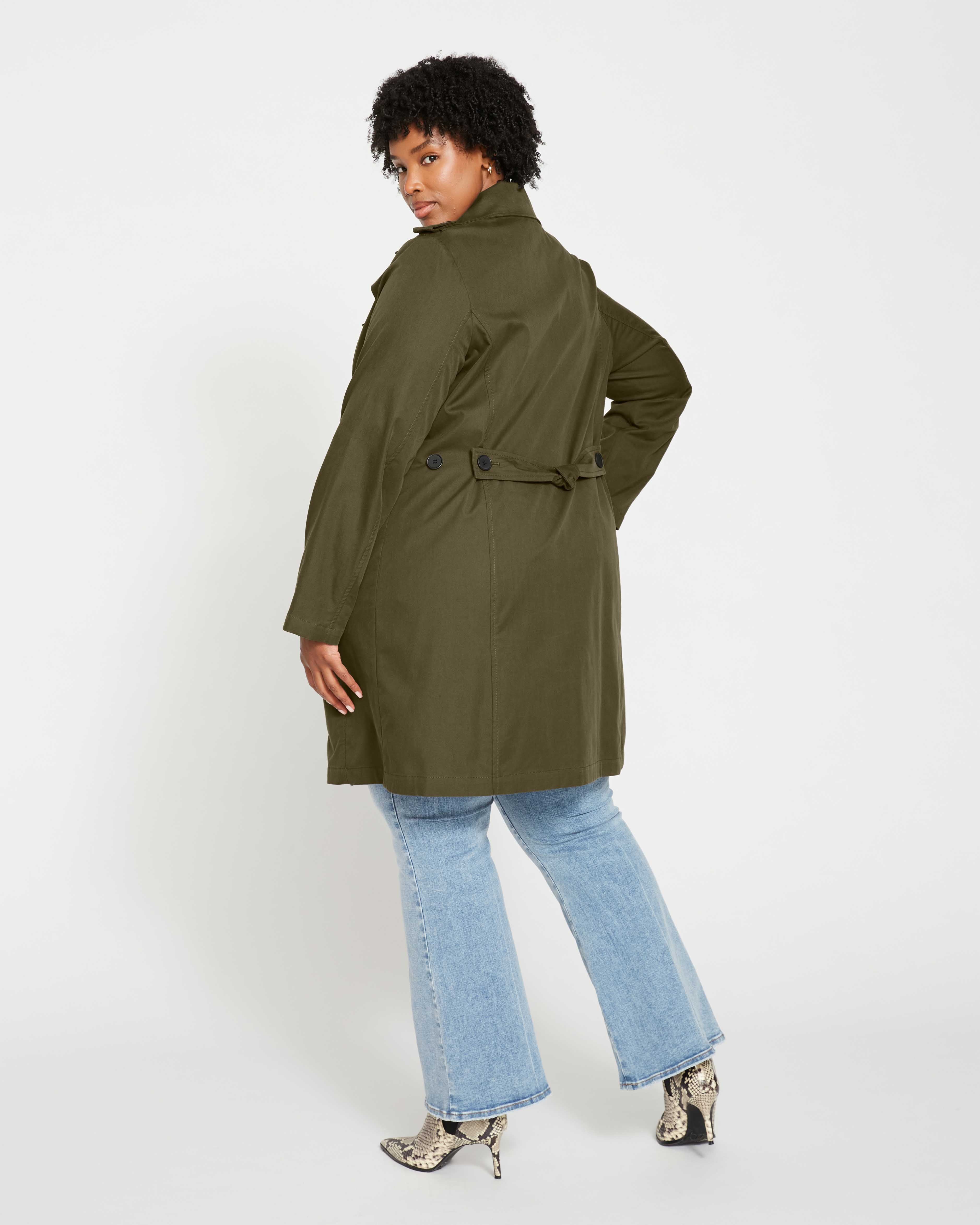 Derjon Trench Coat - Camo – Universal Standard