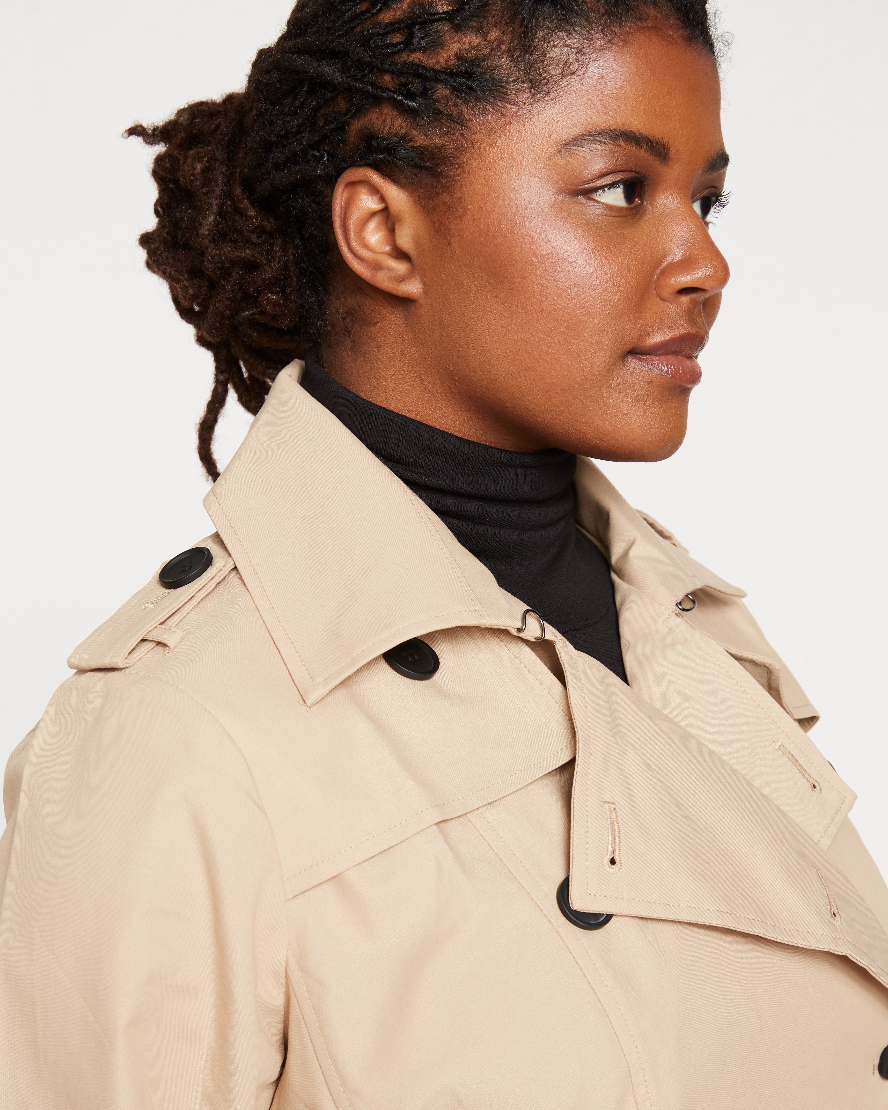 Derjon Trench Coat - Khaki – Universal Standard
