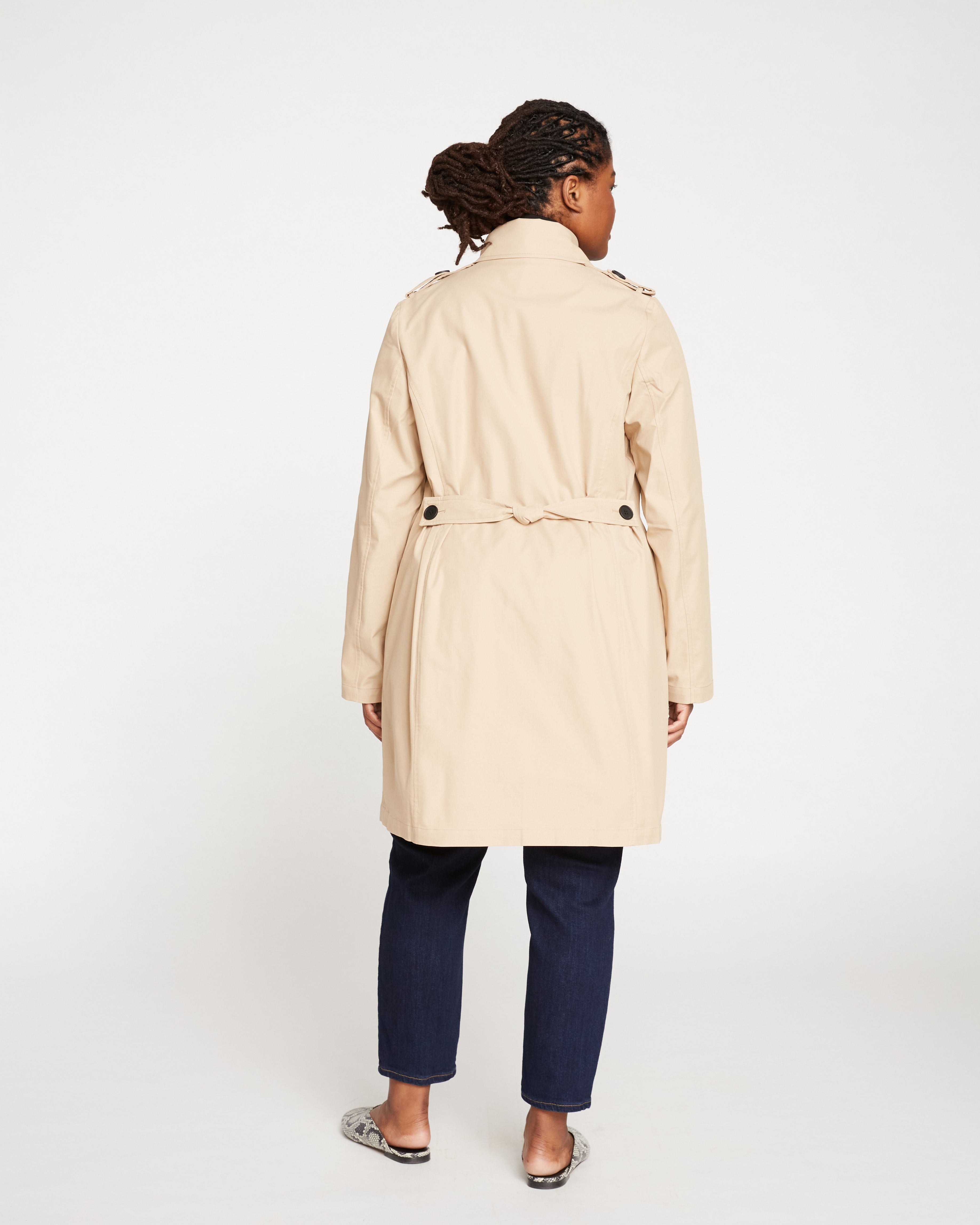 Derjon Trench Coat - Khaki – Universal Standard
