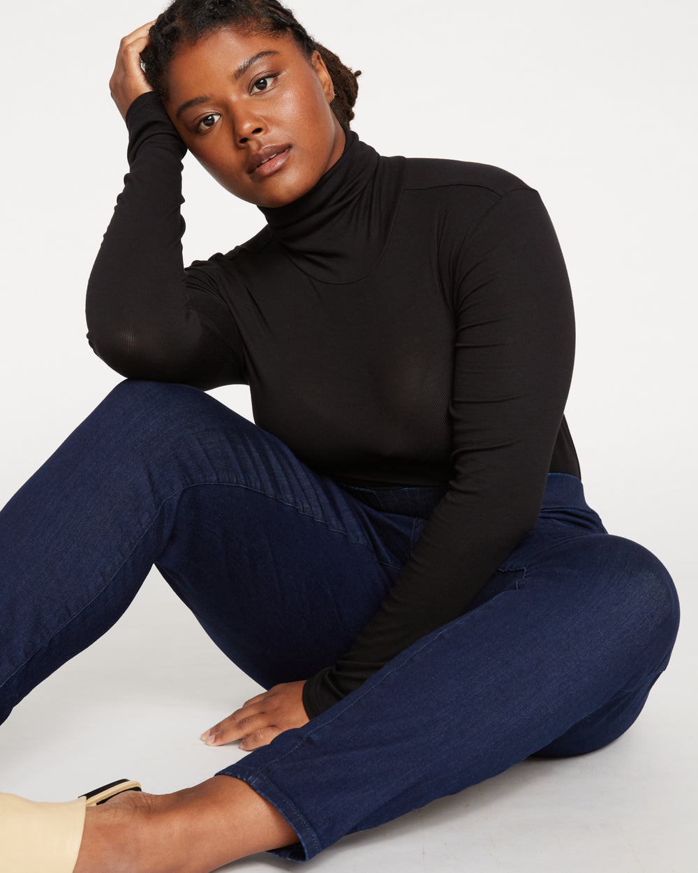ComfortDenim Dont Call Them Jeggings - Dark Indigo