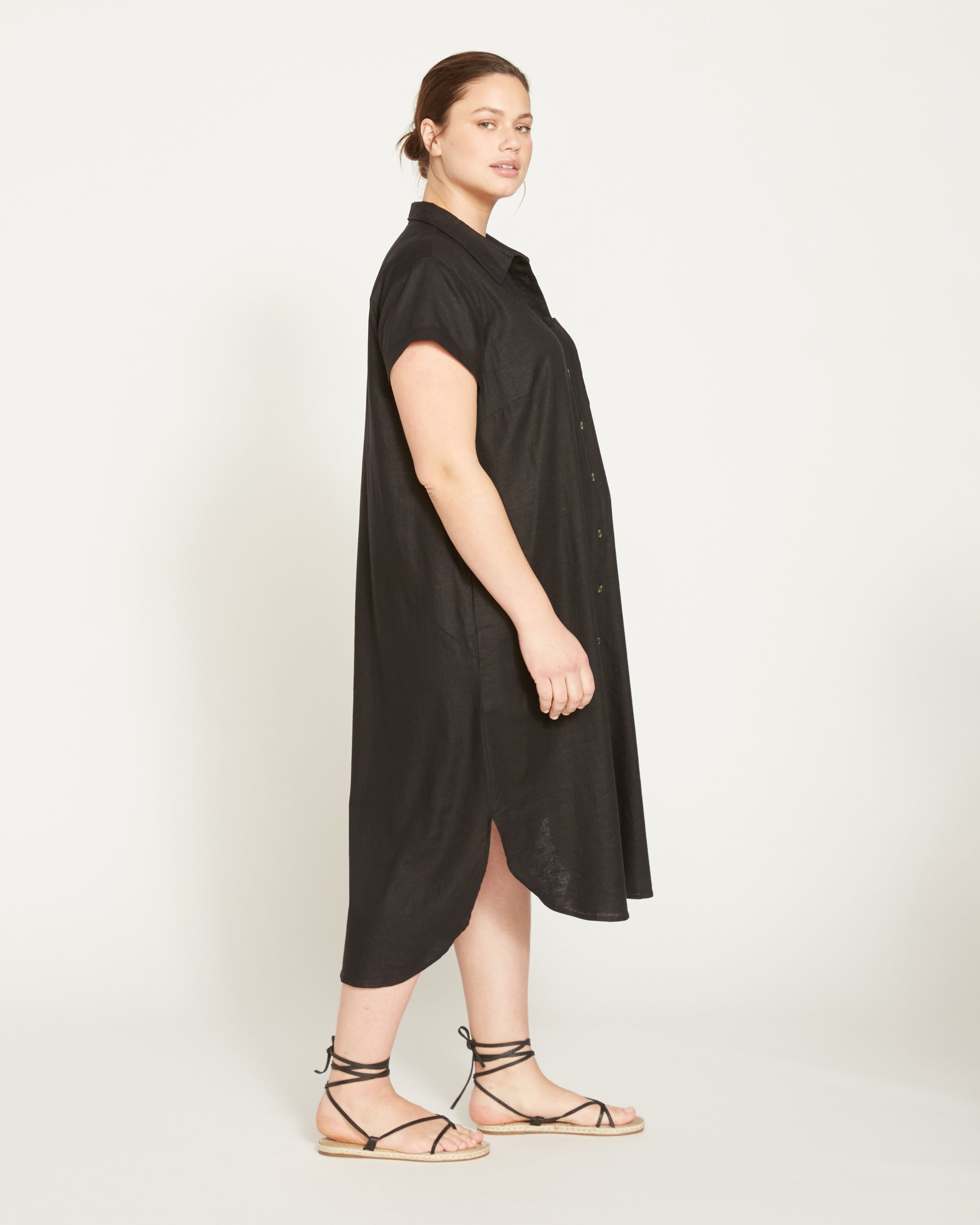 Dune Linen Shirtdress Dune Linen Shirtdress