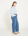 Elastic Waist Weekend Jeans - True Blue