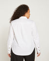 Elbe Popover Stretch Poplin Shirt Classic Fit - White