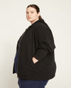 Peachy Terry Full Zip Hoodie - Black