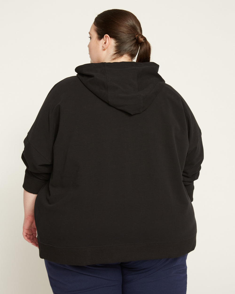 Peachy Terry Full Zip Hoodie - Black