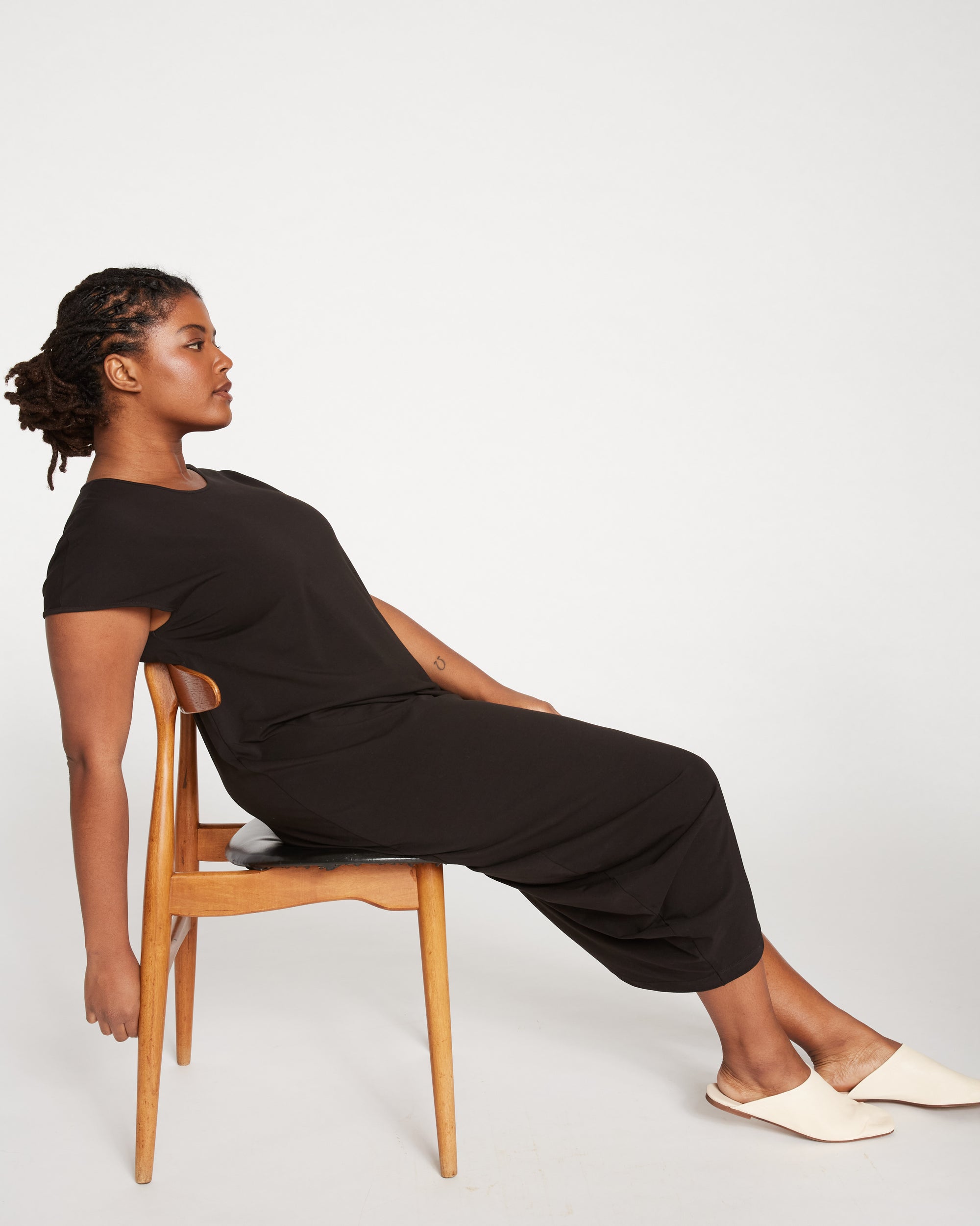 Iconic Geneva Dress - Black Universal Standard Iconic Geneva Dress - Black Universal Standard