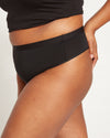 UltimateS High Rise Thong - Black