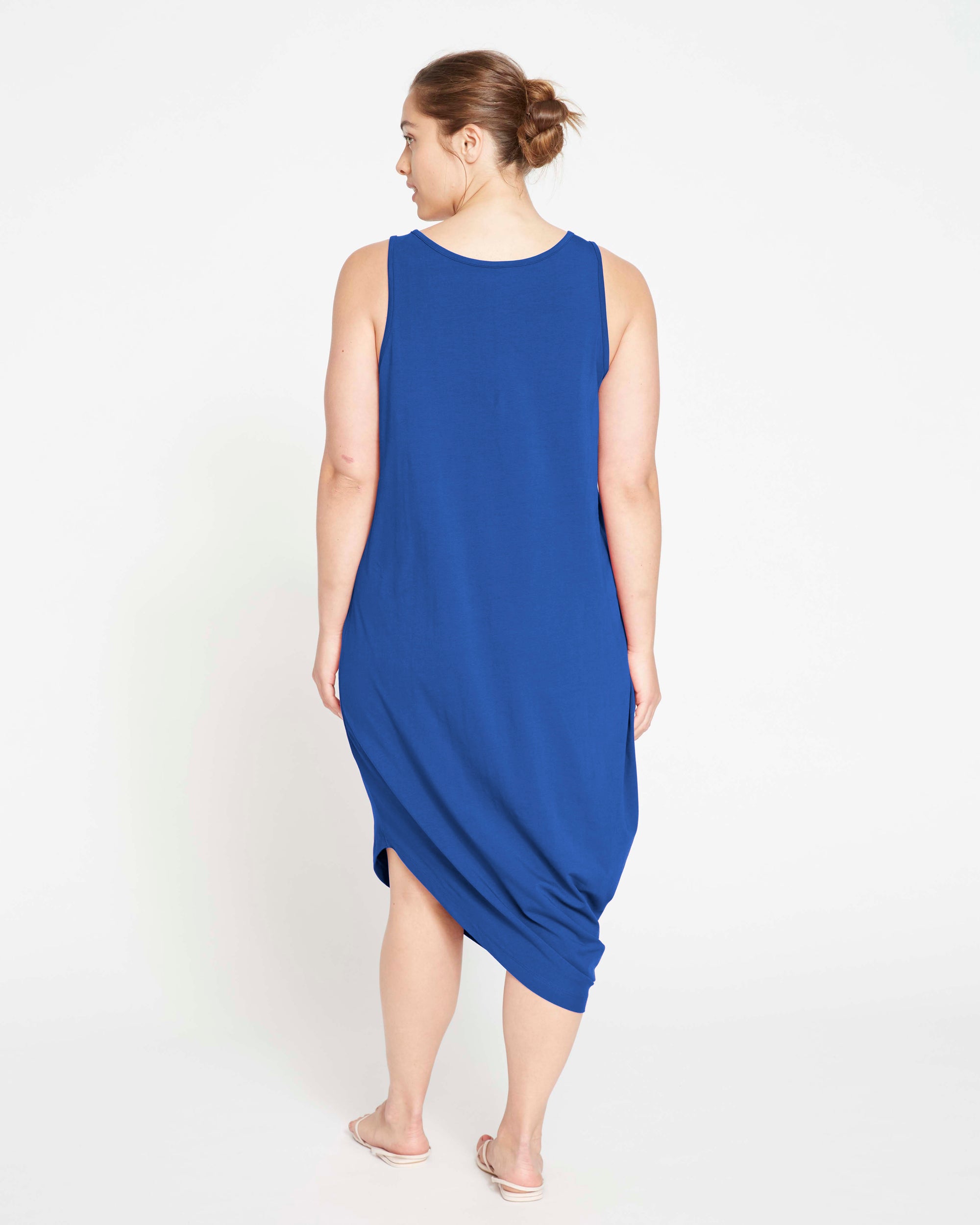 Iconic Geneva Tank Dress - Lapis | Plus Size & Straight Size Women's Fashion | Universal Standard