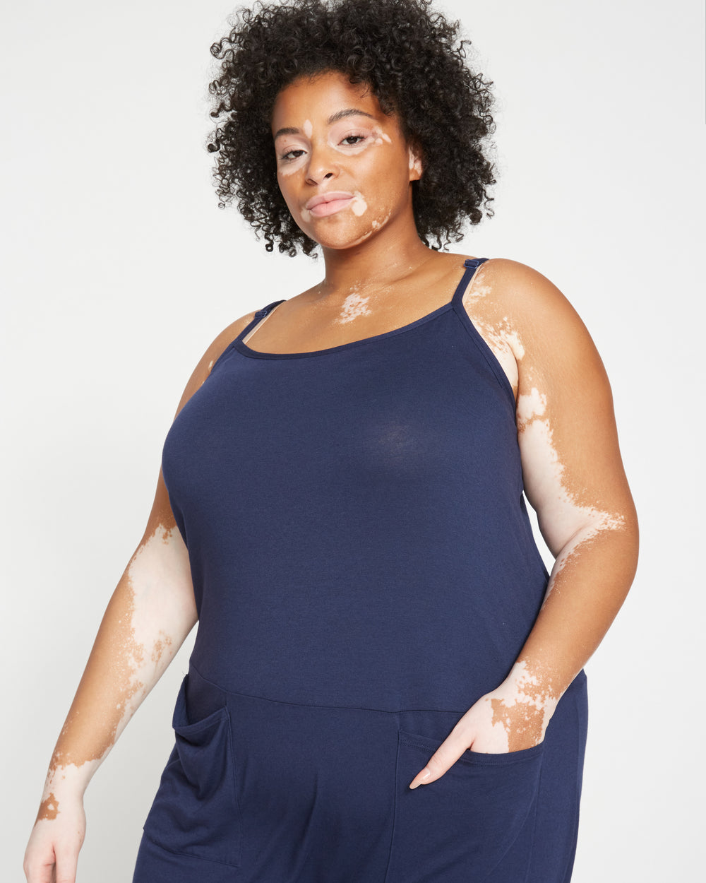 Jackson Sleeveless Jumpsuit - Navy