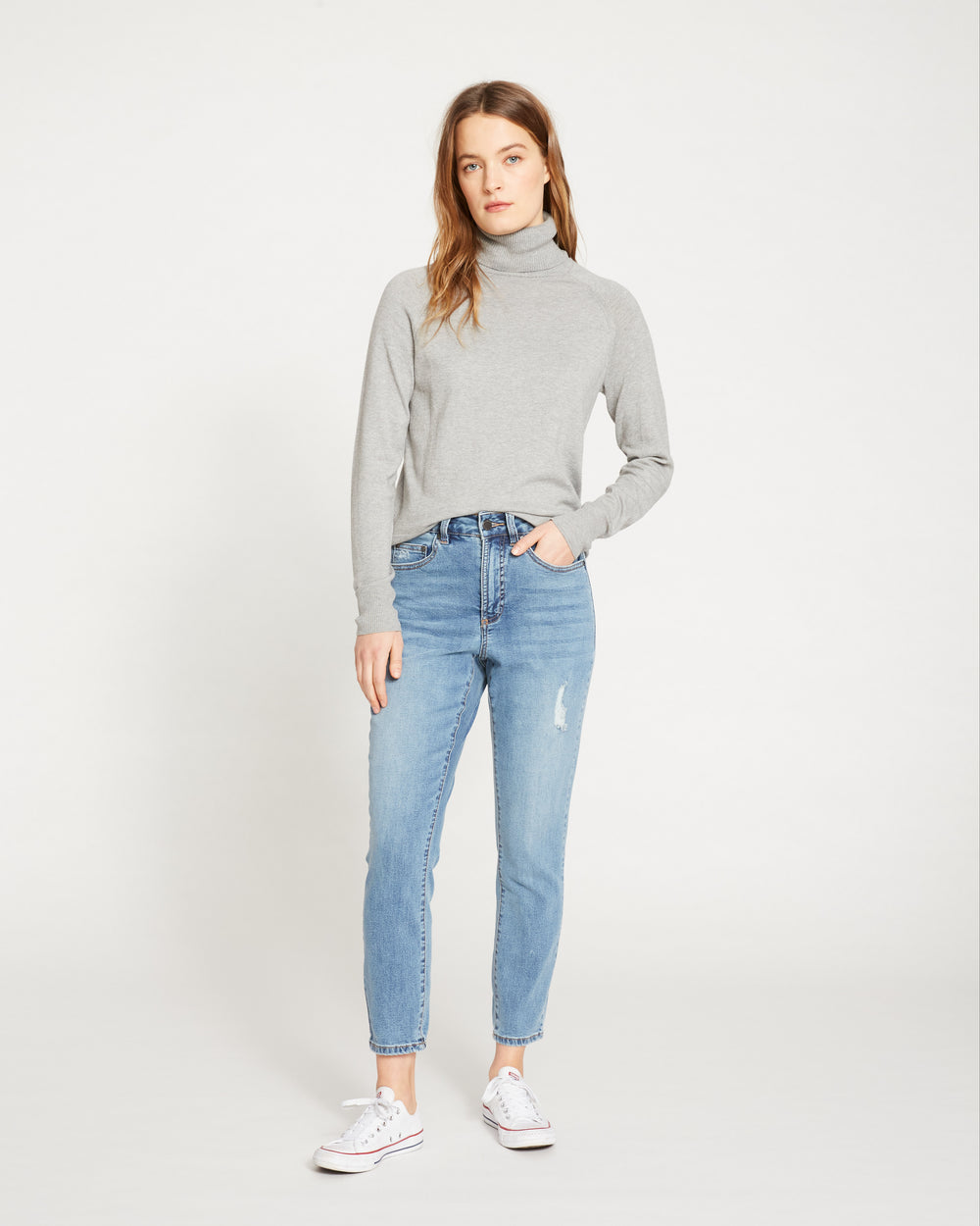 Joni High Rise Curve Slim Leg Jeans 27 Inch - Vintage Indigo