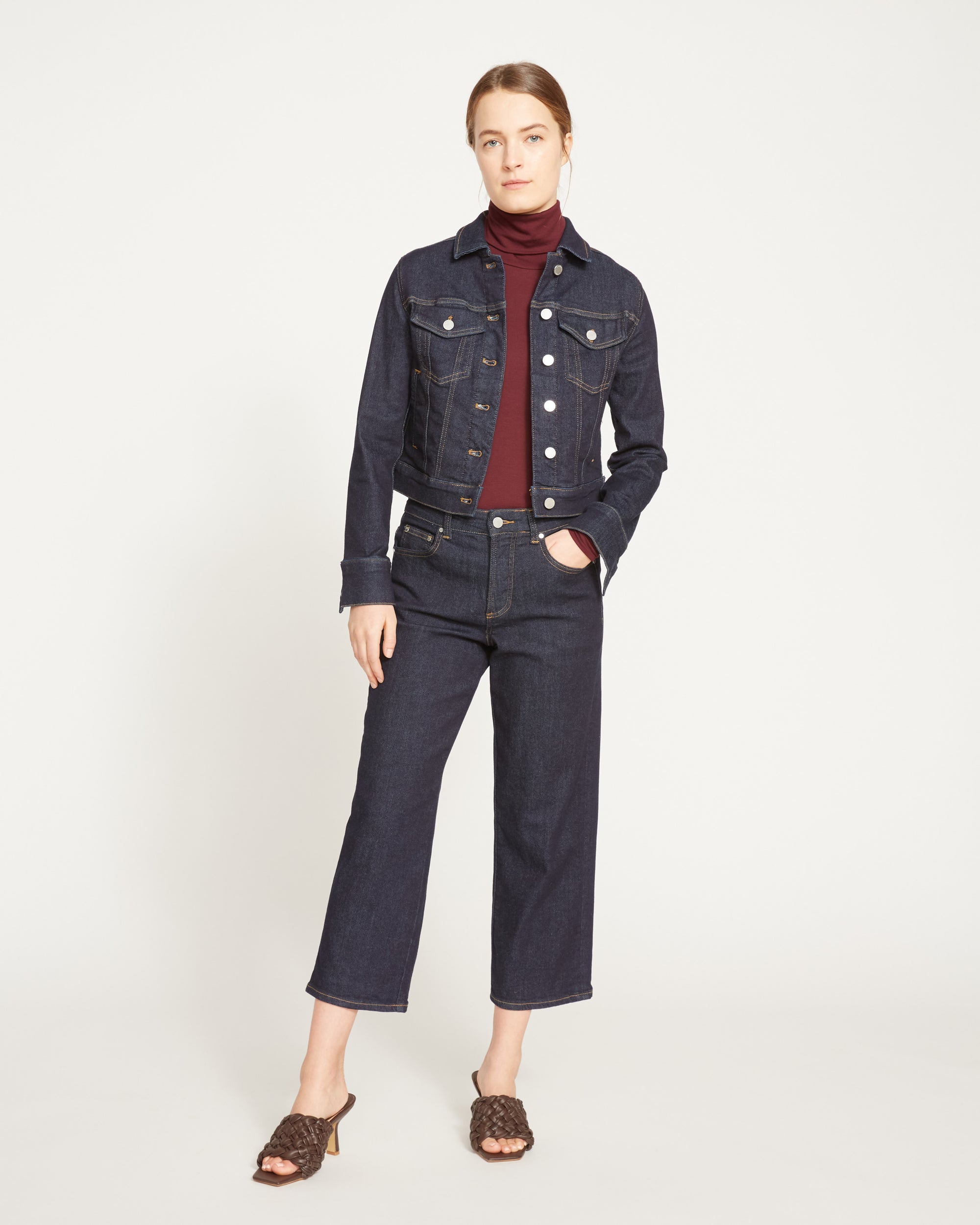 Kelsey Denim Jacket - Vintage Indigo Selvedge