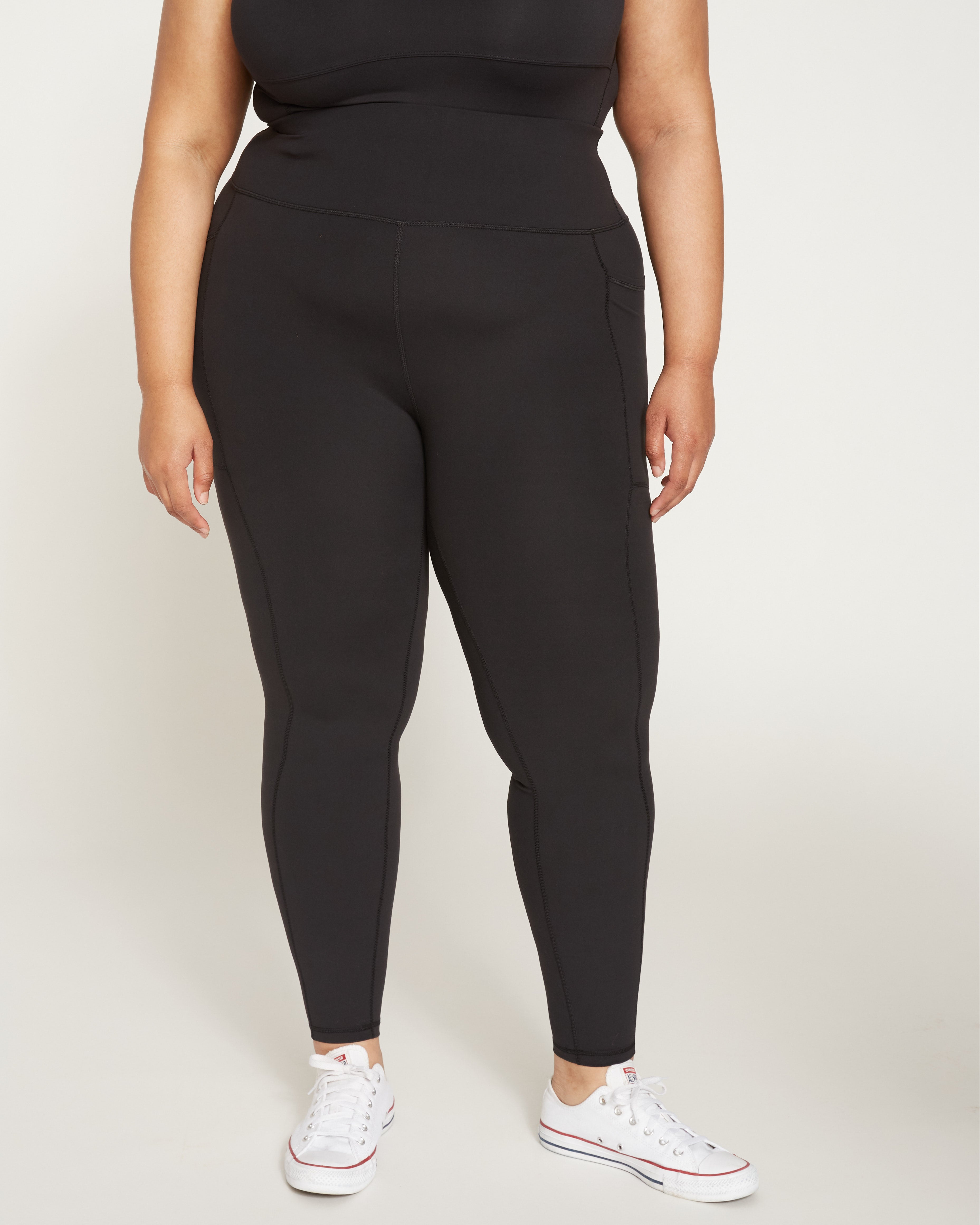 Next-to-Naked Pocket Legging - Black – Universal Standard