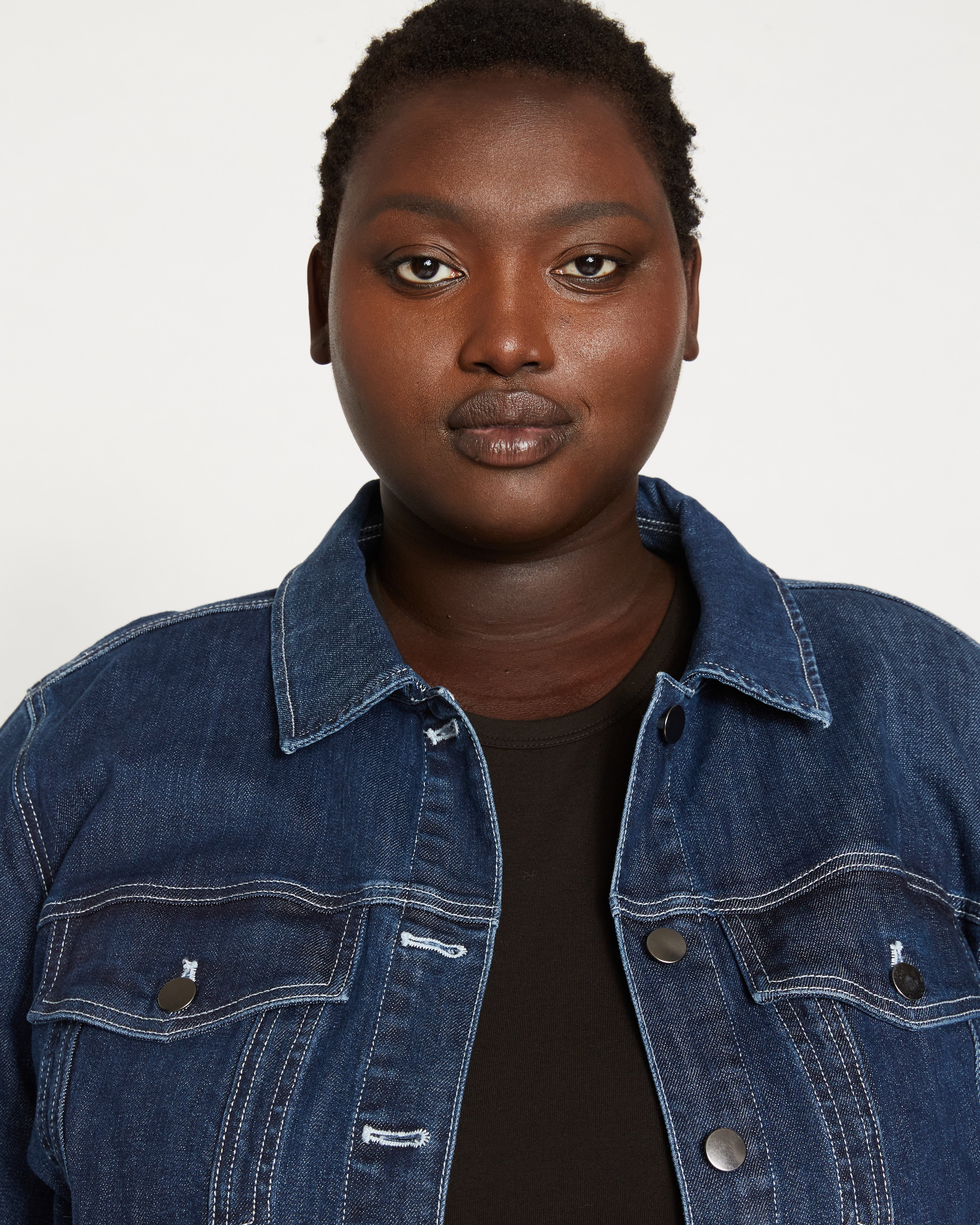 Kelsey Denim Jacket - Dark Indigo – Universal Standard