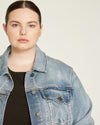 Kelsey Denim Jacket - Light Blue