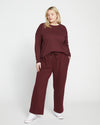 Lauren Classic Sweatshirt - Black Cherry