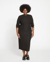 Xenia Ribbed Dress - Black | Plus Size & Straight Size Women's Fashion | Universal Standard