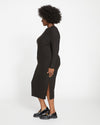 Xenia Ribbed Dress - Black | Plus Size & Straight Size Women's Fashion | Universal Standard
