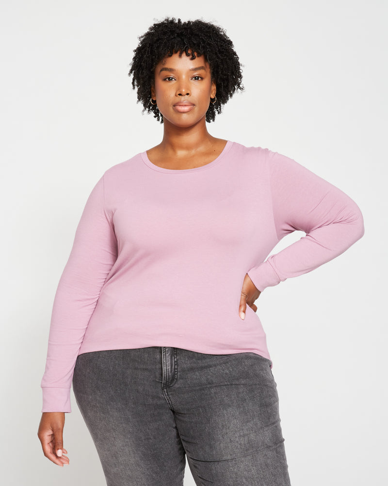 Long Sleeve Tee Rex - Lilac