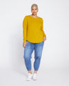 Long Sleeve Tee Rex - Mustard