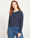 Long Sleeve Tee Rex - Navy