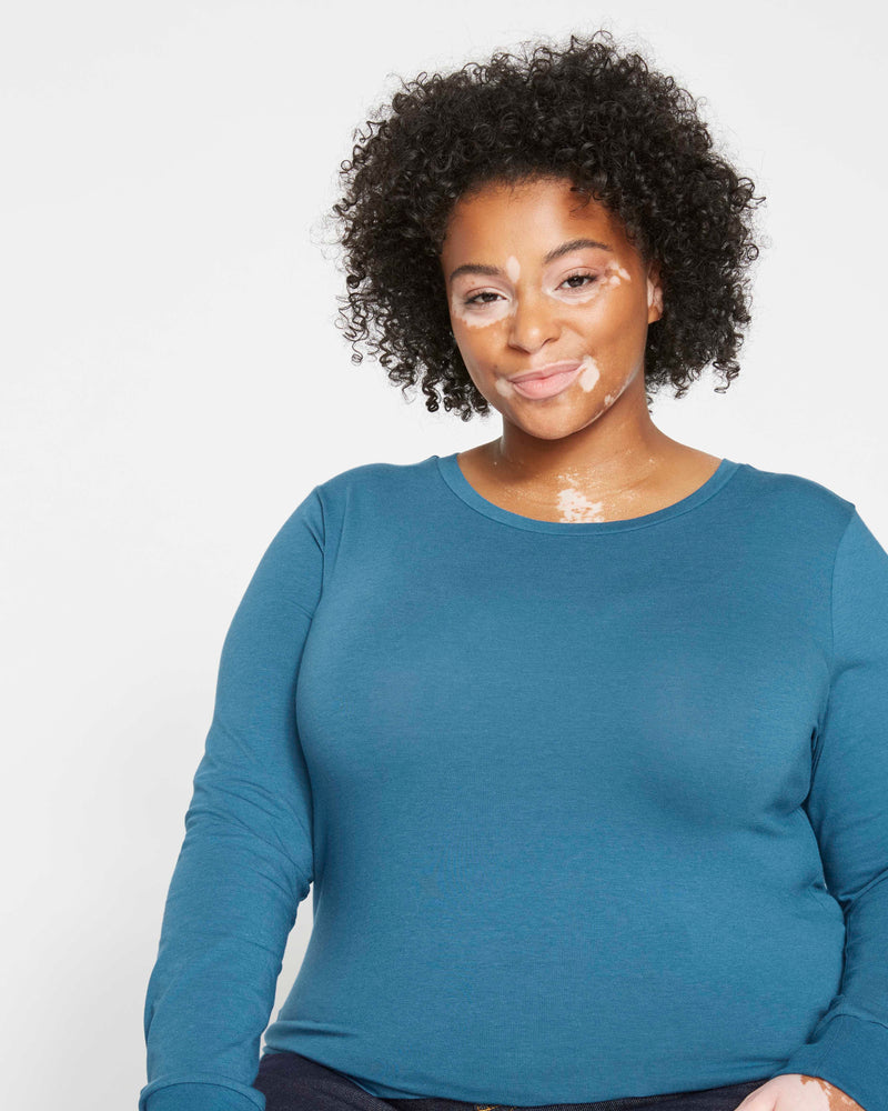 Long Sleeve Tee Rex - True Blue
