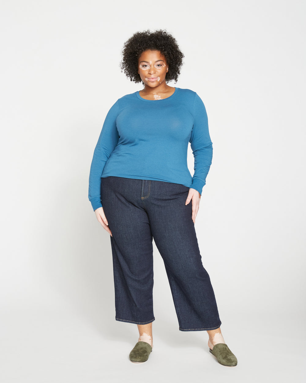 Long Sleeve Tee Rex - True Blue