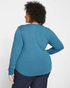 Long Sleeve Tee Rex - True Blue