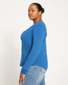 Long Sleeve V Rex - Royal Blue