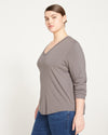 Long Sleeve V Rex - Slate