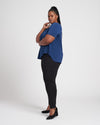 Smooth Wave Tee - True Blue