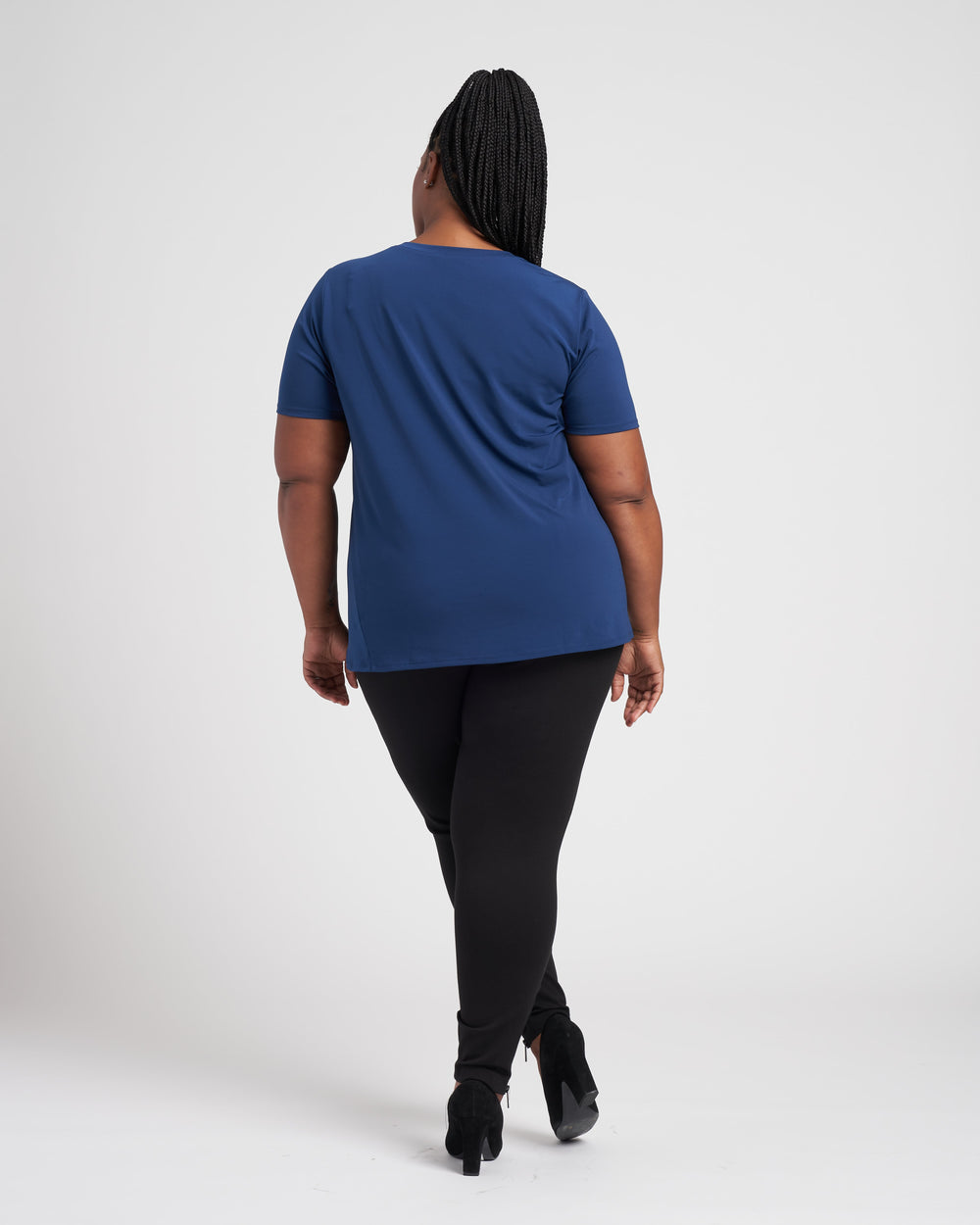 Smooth Wave Tee - True Blue