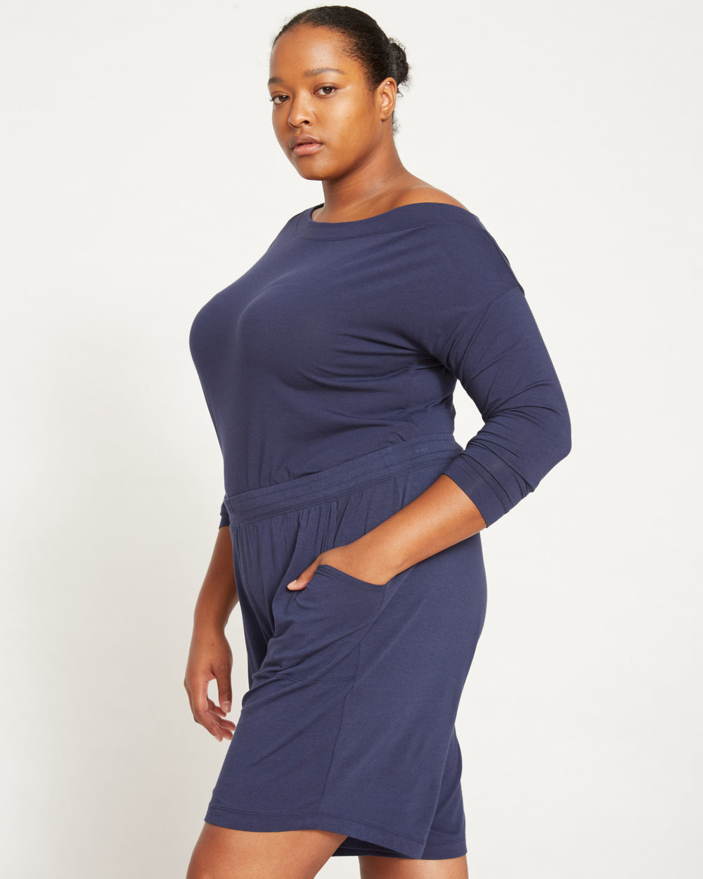 Lorelai Lounge Shorts - Navy