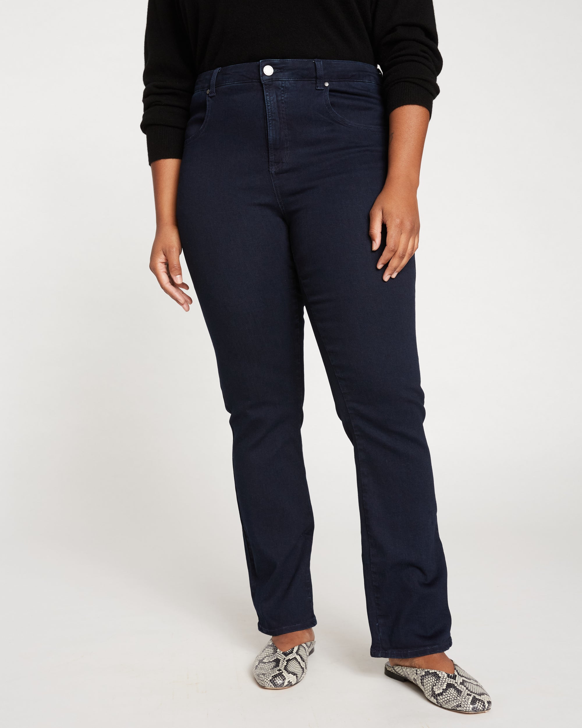 Marne Bootcut Jeans 32 inch - Dark Indigo