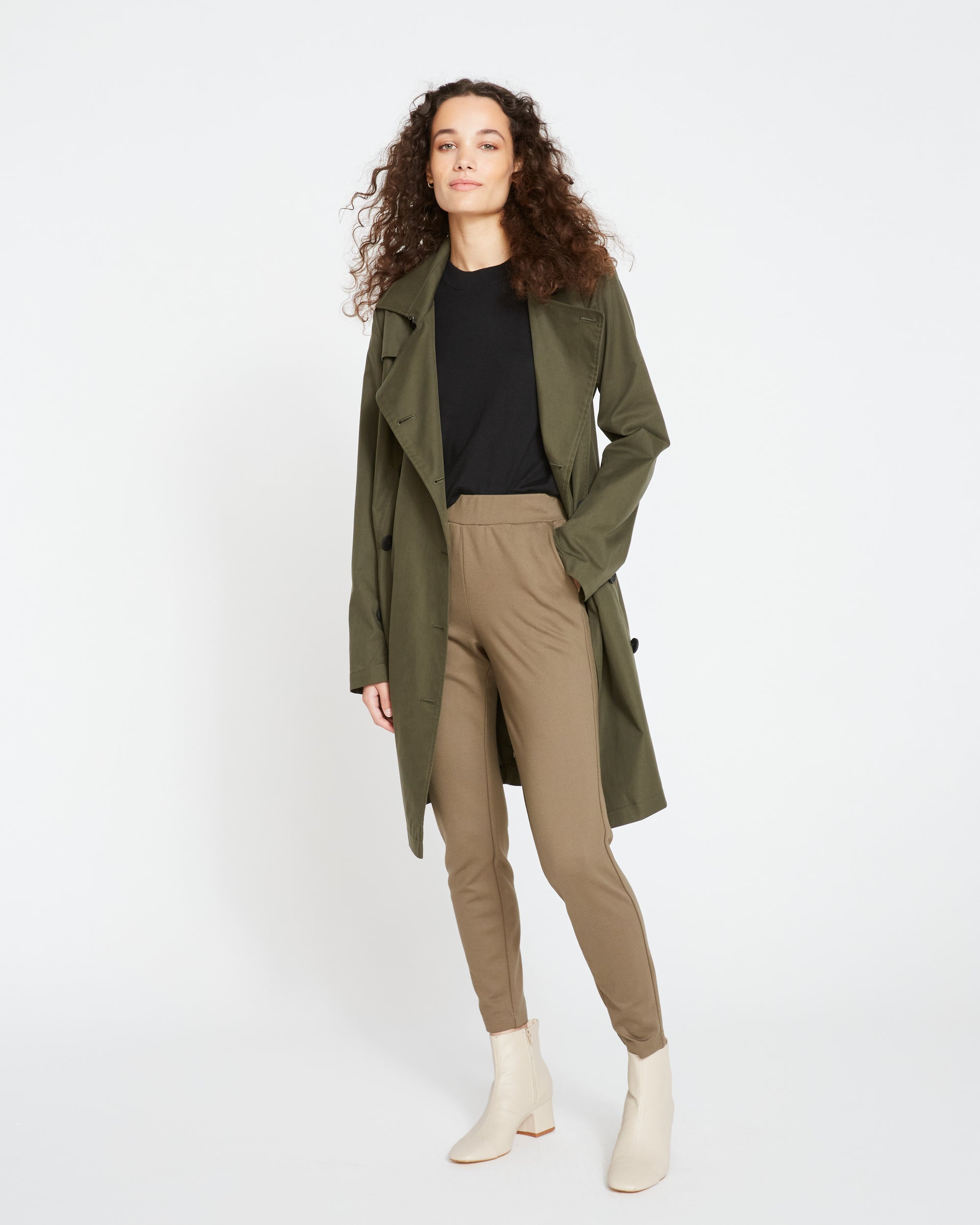 Derjon Trench Coat - Camo