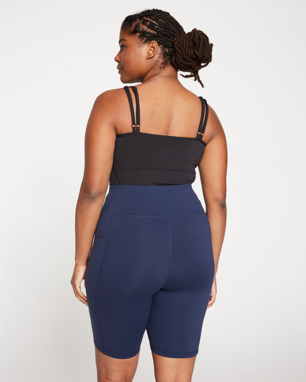 Next-to-Naked Bike Shorts - Navy