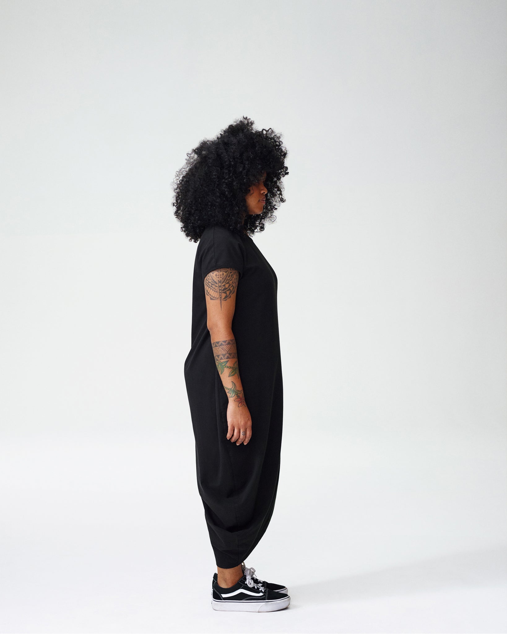 Iconic Petite Geneva Dress - Black By Universal Standard Iconic Petite Geneva Dress - Black By Universal Standard