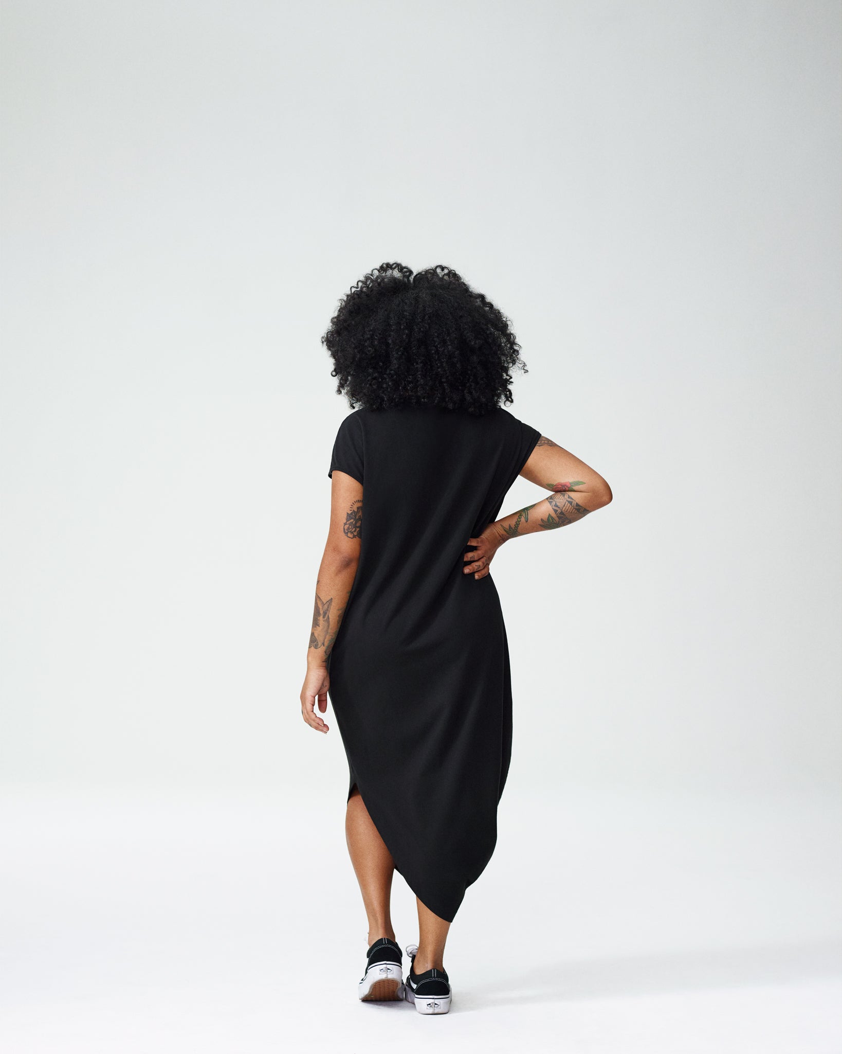 black petite dress Iconic Petite Geneva Dress