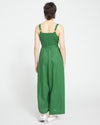Promenade Linen Jumpsuit - Jardin