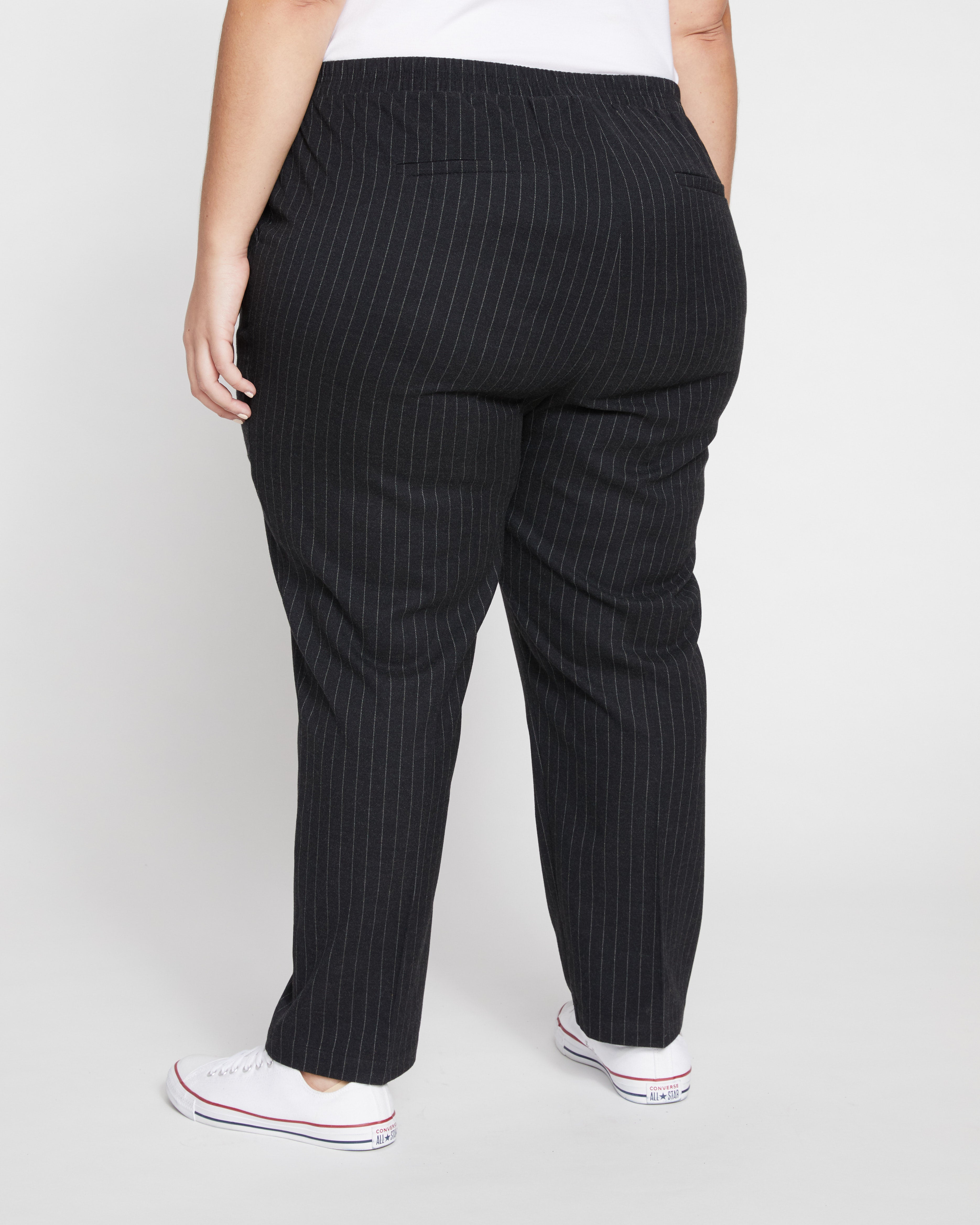 【U LAN】Annie Stripe Set-up String Pants U LAN】Annie Stripe Set-up String Pants (U LAN/パンツ