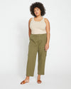 Roitfeld Ribbed Tank - Barley