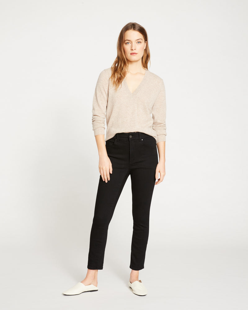 Riviera High Rise Skinny Jeans 28 Inch - Black