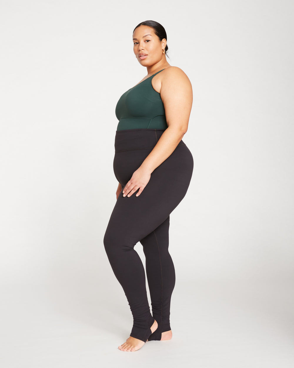 Next-to-Naked Stirrup Legging - Black