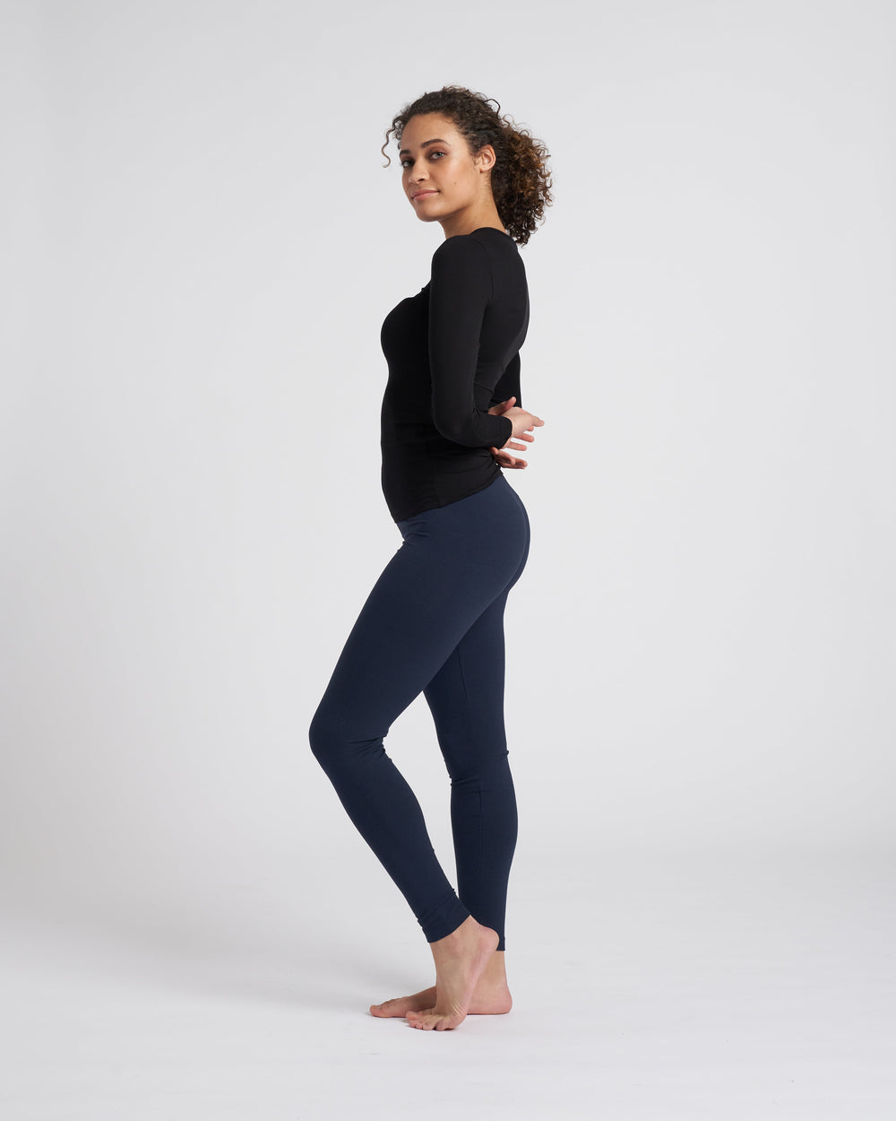Roya Leggings 27 Inch - Navy