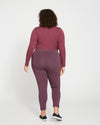 Roya Leggings 27 Inch - Faded Plum
