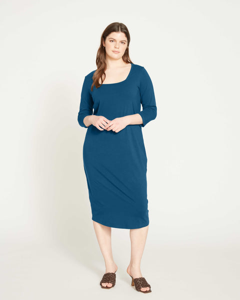 INFER COCOON SHAPED LONG SLEEVE DRESS 36 【公式通販】