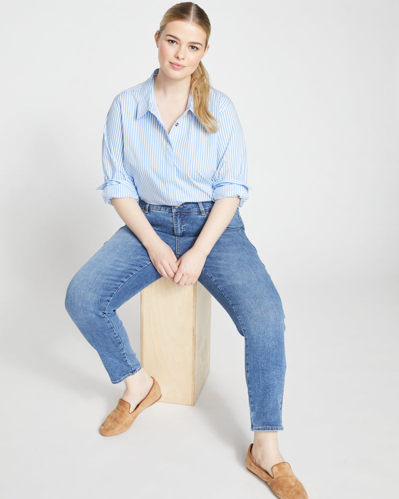 Seine High Rise Skinny Jeans 27 Inch - Vintage Indigo