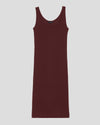 Foundation Tank Dress - Black Cherry